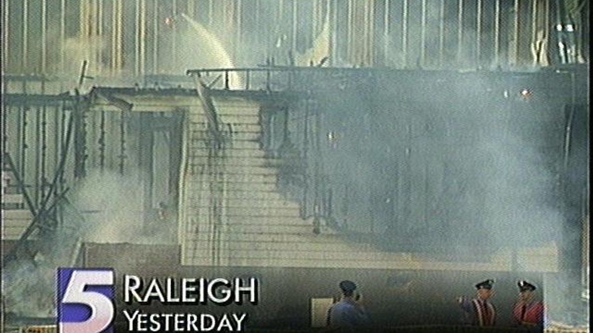 Suspicious Fire at Construction Site