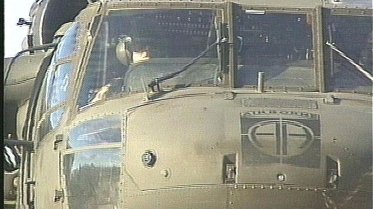 Close-up of a UH Blackhawk