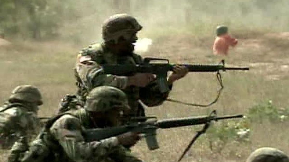 Military training exercise