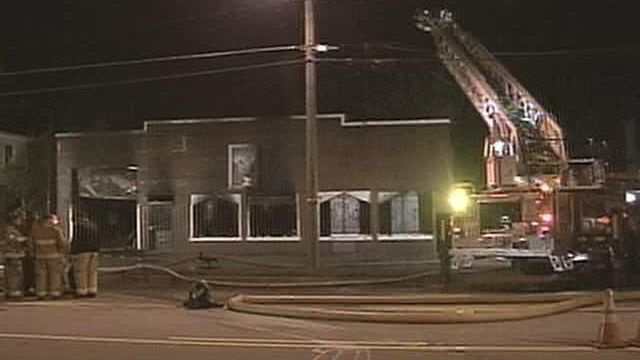 Blaze Damages Vacant Church In Fayetteville