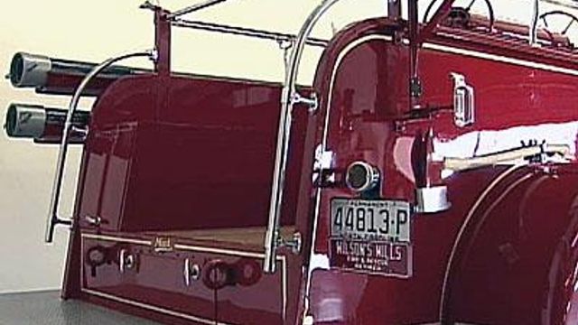 Town Finds Original Fire Truck