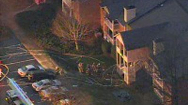 Sky 5 Coverage of Raleigh Apartment Fire