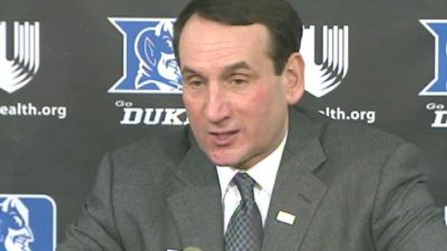 WEB ONLY: Duke Post-Game News Conference
