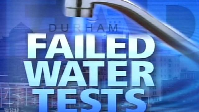 Durham Water Failed Lead Tests