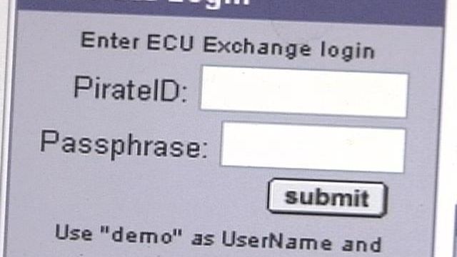 ECU Mistakenly Puts Personal Info Online