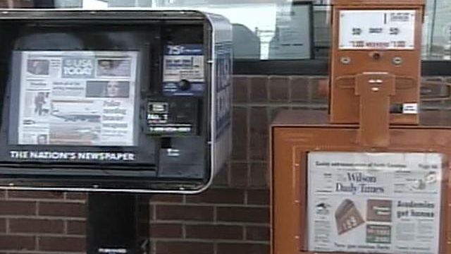 Extra! Extra! Thieves Nab Newspaper Boxes