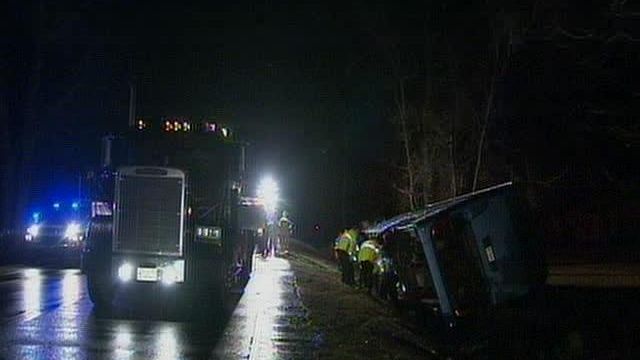 WEB ONLY: Bus and truck crash in Halifax County (unedited)