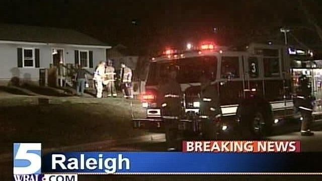 Fire Breaks Out At Raleigh Triplex