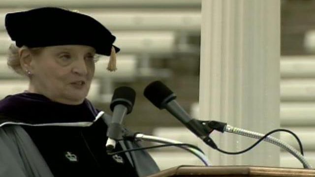 WEB ONLY: Madeleine Albright Speaks at UNC-Chapel Hill