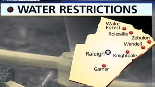 Raleigh Council OKs Watering Restrictions
