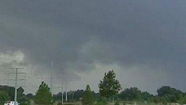 Thunderstorms Pound Wake County