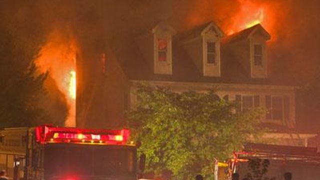 Fires Hit 2 Wake County Homes