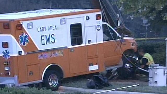 Ambulance Wreck Knocks Out Power, Intersection
