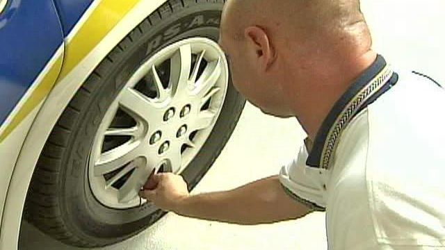 Garner Police Pump Nitrogen into Tires