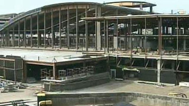 Construction on New RDU Terminal Taking Off
