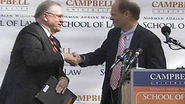 Campbell Law School Moving to Raleigh