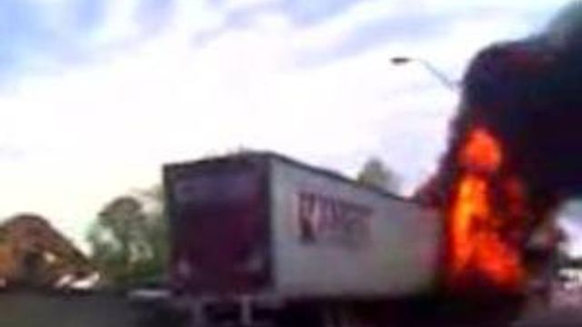 EXCLUSIVE: Camera Phone Video of I-85 Accident 