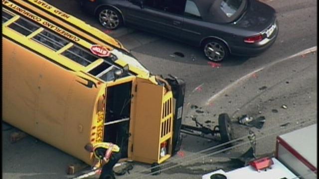 Sky 5 Coverage of Head Start Bus Wreck