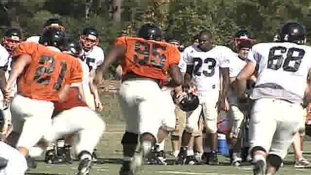 Campbell University Plays First Scrimmage