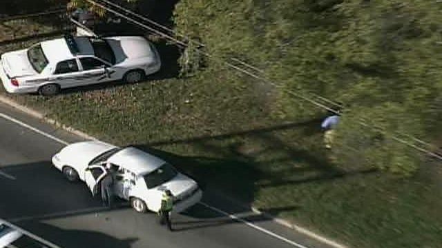 WEB ONLY: Sky 5 Video of Durham Shooting Scene
