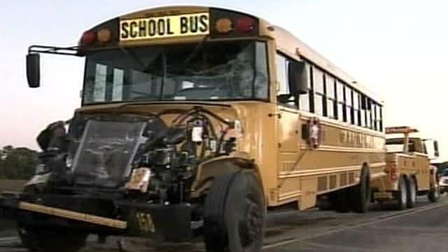 School Buses Crash Near Selma; 27 Injured