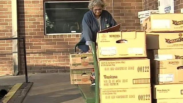 Drought Hurting Food Bank Supply; Demand for Assistance Growing