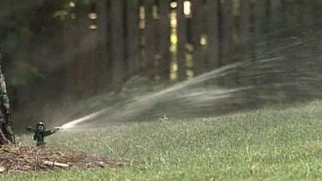 Apex Folks Aggressively Cutting Water Usage