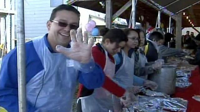 Volunteers Serve up Food, Fun, Smiles at Durham Rescue Mission