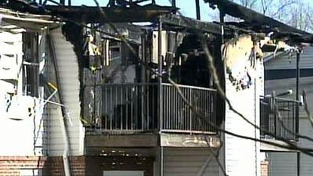 Investigators Search for Cause of Apartment Fire