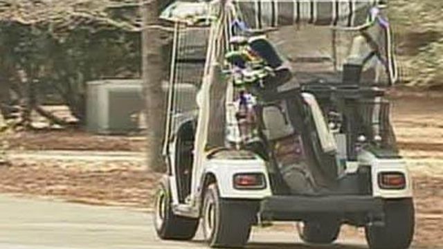 Police Drive Golf Carts From Pinehurst Streets