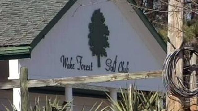 Uncertainty Lingers Over Wake Forest Golf Course