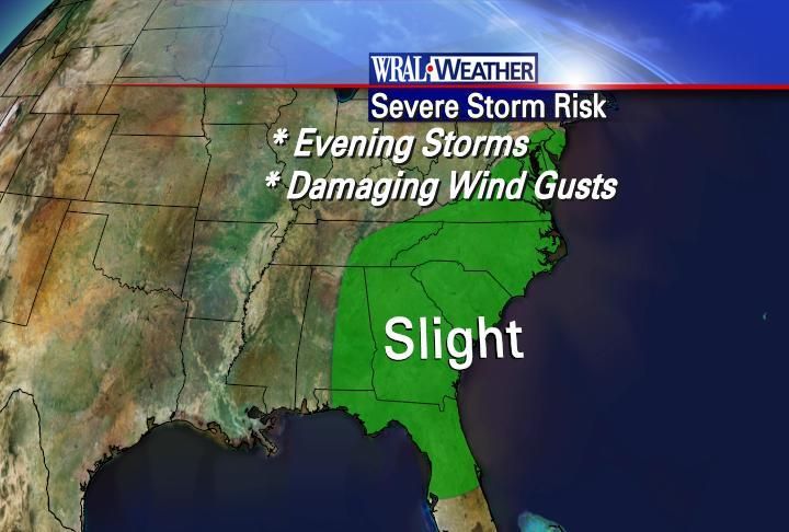 Tuesday Night Storms to Bring Strong Winds, Rain