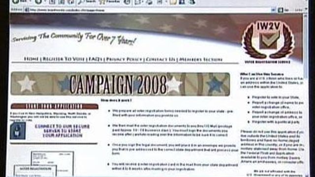 Attorney General Investigating Voter Registration Web Site