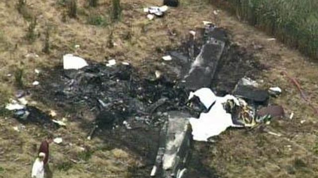 Sky 5 coverage of Greene County plane crash