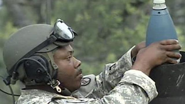Employers get glimpse of N.C. Guardsmen training for Iraq (Part 2)