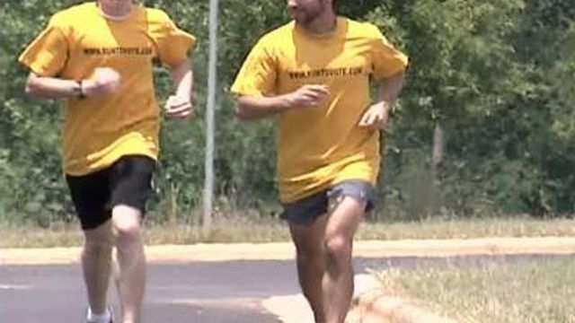 Granville students, teachers run across country to inspire voters