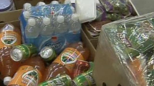 Food bank supplies dwindle as economy sours