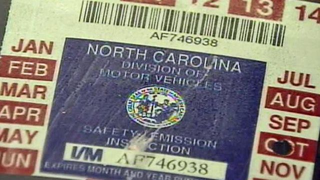 Electronic inspections to take stickers off cars