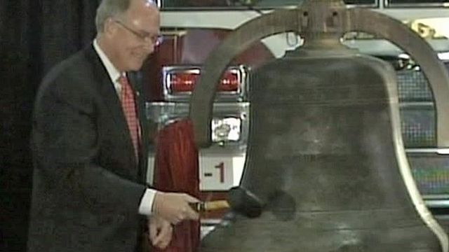 N.C. State returns bell to fire department