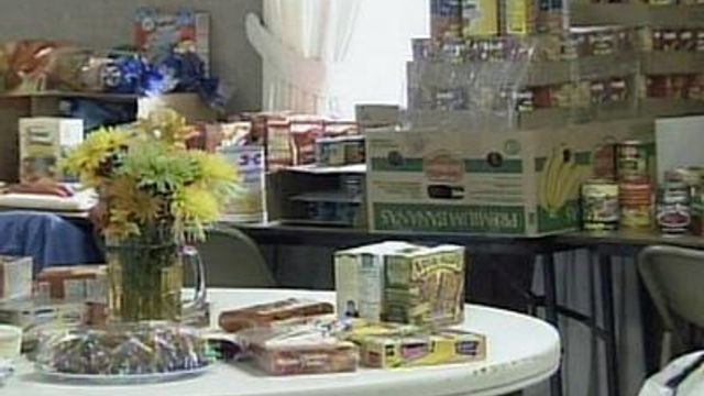 Soldier donates food, water to tornado victims