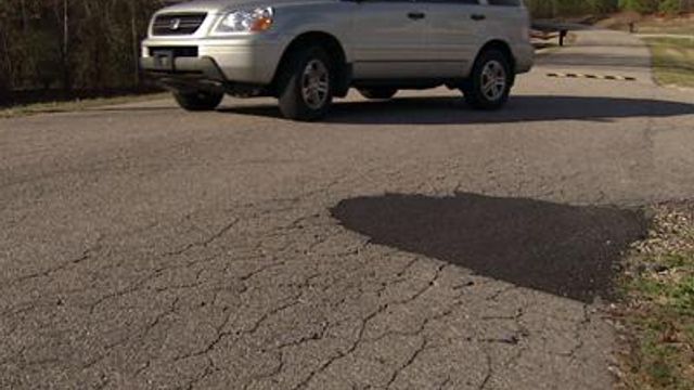 Homeowners frustrated by crumbling streets