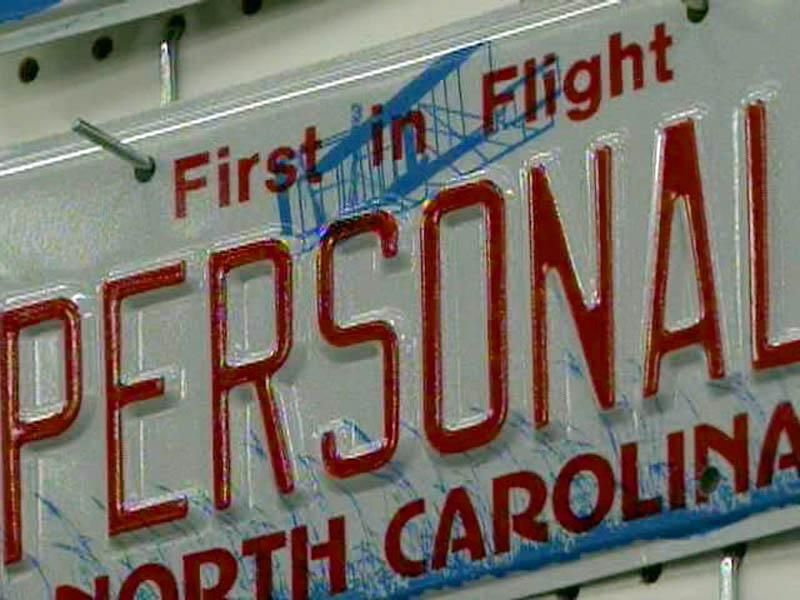 No red-letter day: N.C. plates to go blue again