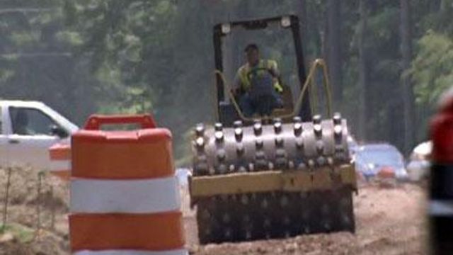 Jobs expected from stimulus road projects