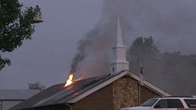 Church fire remains a mystery