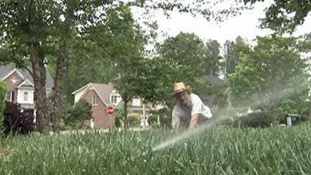 Cary studies how to get greener lawns with less water