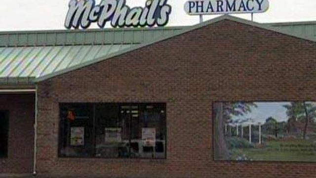 Two men sought in pharmacy robbery