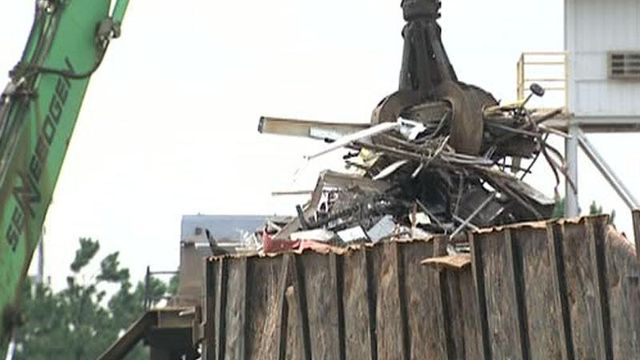 Clunkers keep scrap yards busy