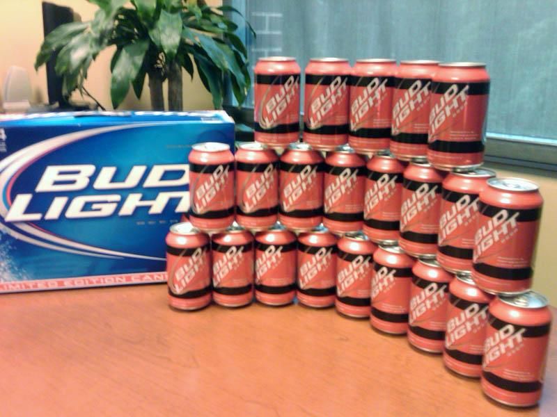 Controversy brews over beer cans in school colors