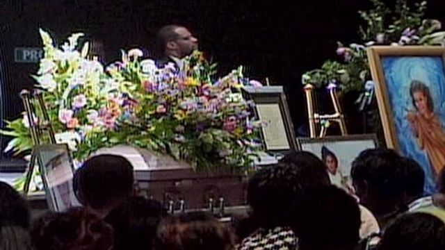 Web only: Funeral for Shaniya Davis
