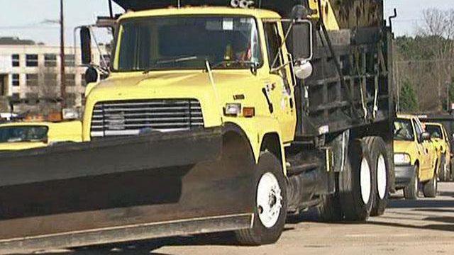 Roads being prepped for winter storm